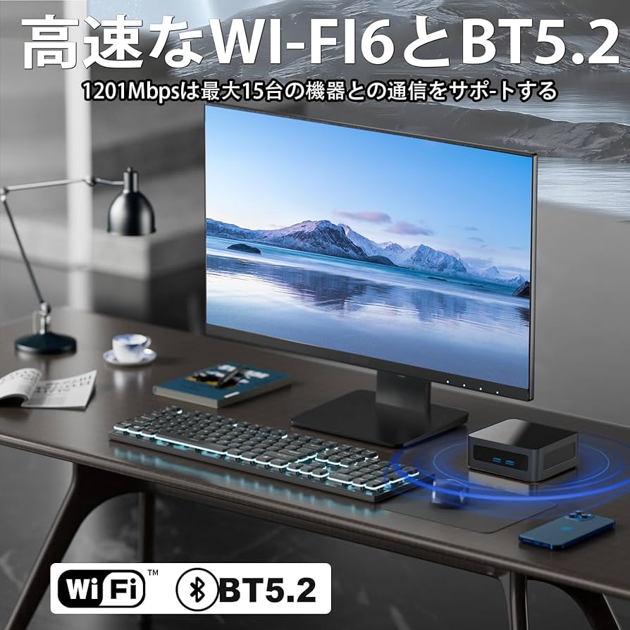 【ミニPC】Ryzen3580U Ram 16GB OS 512GB Amazon.co.jp: ミニPC Ryzen 4コア8スレッド（最大3.7GHz） 16GB